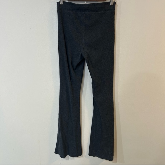 Aerie Ribbed Flare Bootcut Charcoal Black Dark Grey Legging Women’s Size Small - Picture 4 of 7